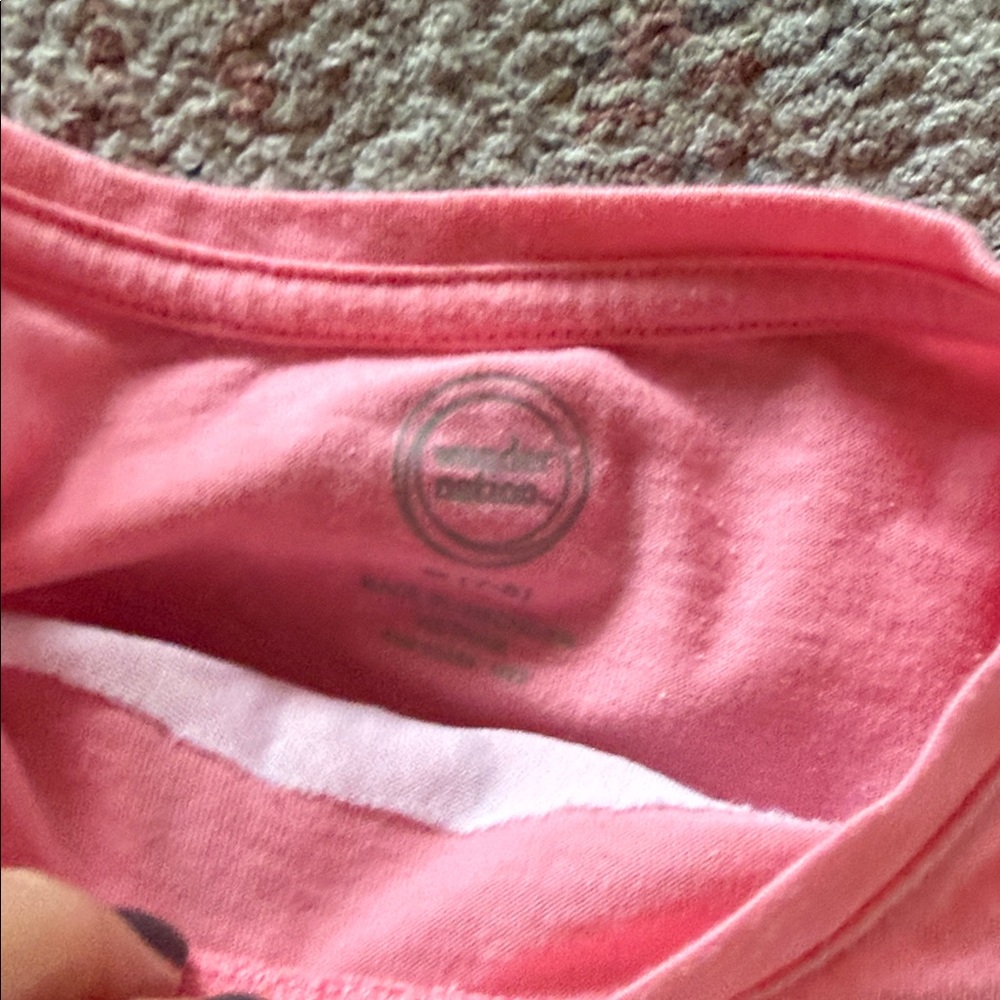 Pink and White Graphic T-Shirts - Picture 6 of 6
